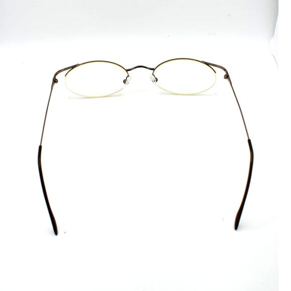 Yves Saint Laurent 4123 Y386 53-20-135 Half Rim Eyeglass FRAMES ONLY - VERY GOOD - Picture 9 of 10